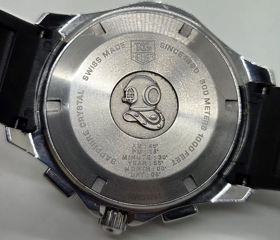 Tag Heuer Aquaracer 300m Calibre S Men's 43mm Swiss Watch - Image 3 of 4