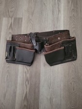 Top Grain Leather Carpenters Tool Belt