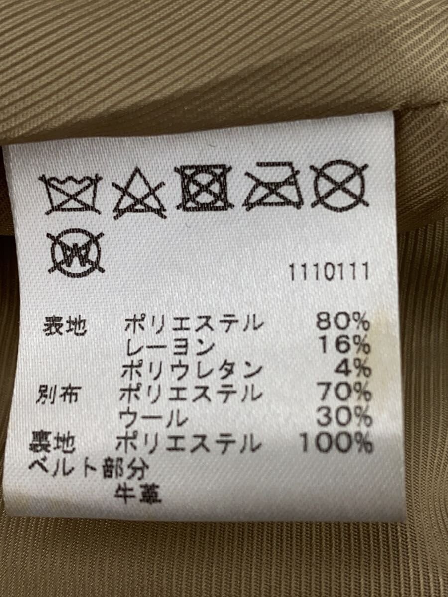 Ameri Docking Trench Coat/-/Polyester/Brw/Check/0… - image 4