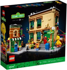 lego IDEAS réf. 21324 / 123 sesame street 6 mnfgs 1367 pcs NEUF FERMÉ