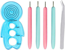 Paper Quilling Tools Set, 6 Pcs Handmade Flower Rolling Tool, Paper Flower Tools