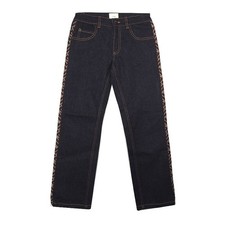 Fendi Kids Logo Trim Denim Pants 10 Years 134661722