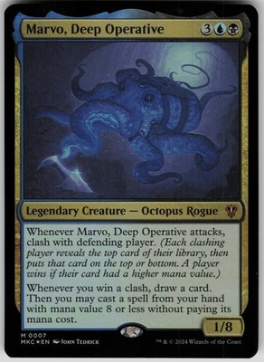 Marvo, Deep Operative Foil 7 MKC M Commander: Murders at Karlov Manor MTG