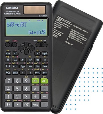 Casio Fx-300Es plus 2Nd Edition   Standard Scientific Calculator | 262 Functions