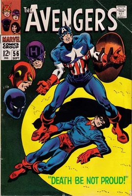 AVENGERS N° 56 Sept. 1968 Dr. Doom's Time Machine Stan Lee Marvel Comics Group - Photo 1/2