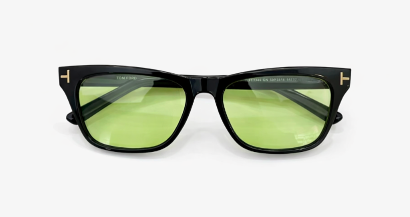 Tom Ford Penn Sunglasses TF1362 Black/Green 53-16-145mm With Case