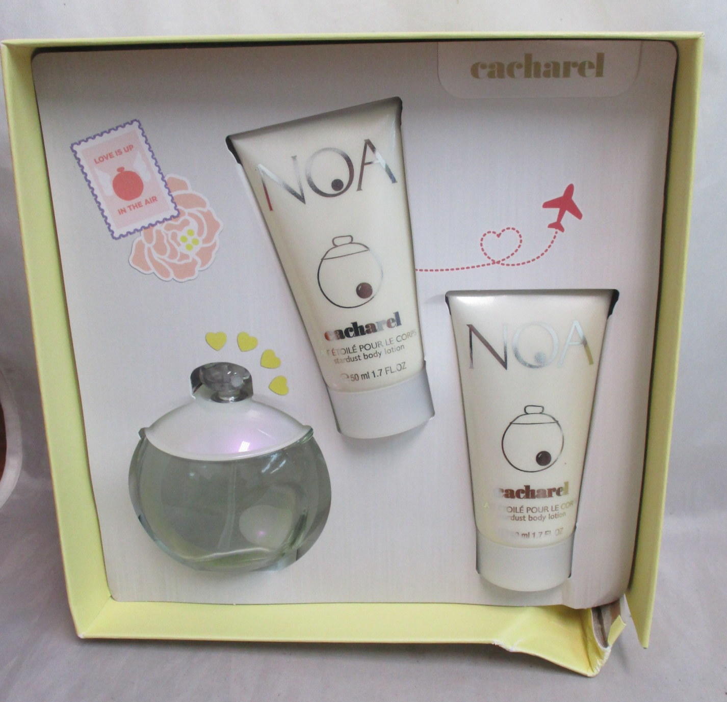 Cacharel Noa Gift Set for Women, 3.4 oz EDT 3 PC eBay