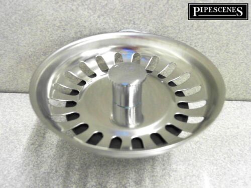 Kitchen Sink Strainer Waste Plug. McAlpine BWSTSS-TOP - Afbeelding 1 van 5