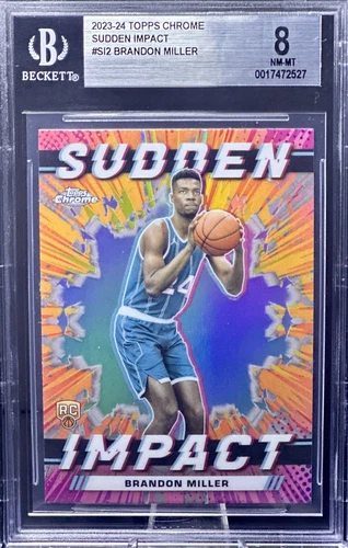 2023-24 Topps Chrome - Sudden Impact #SI-2 Brandon Miller (RC)