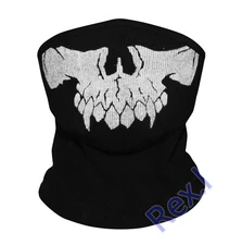 DJ Skully Half Face Mask Cosplay