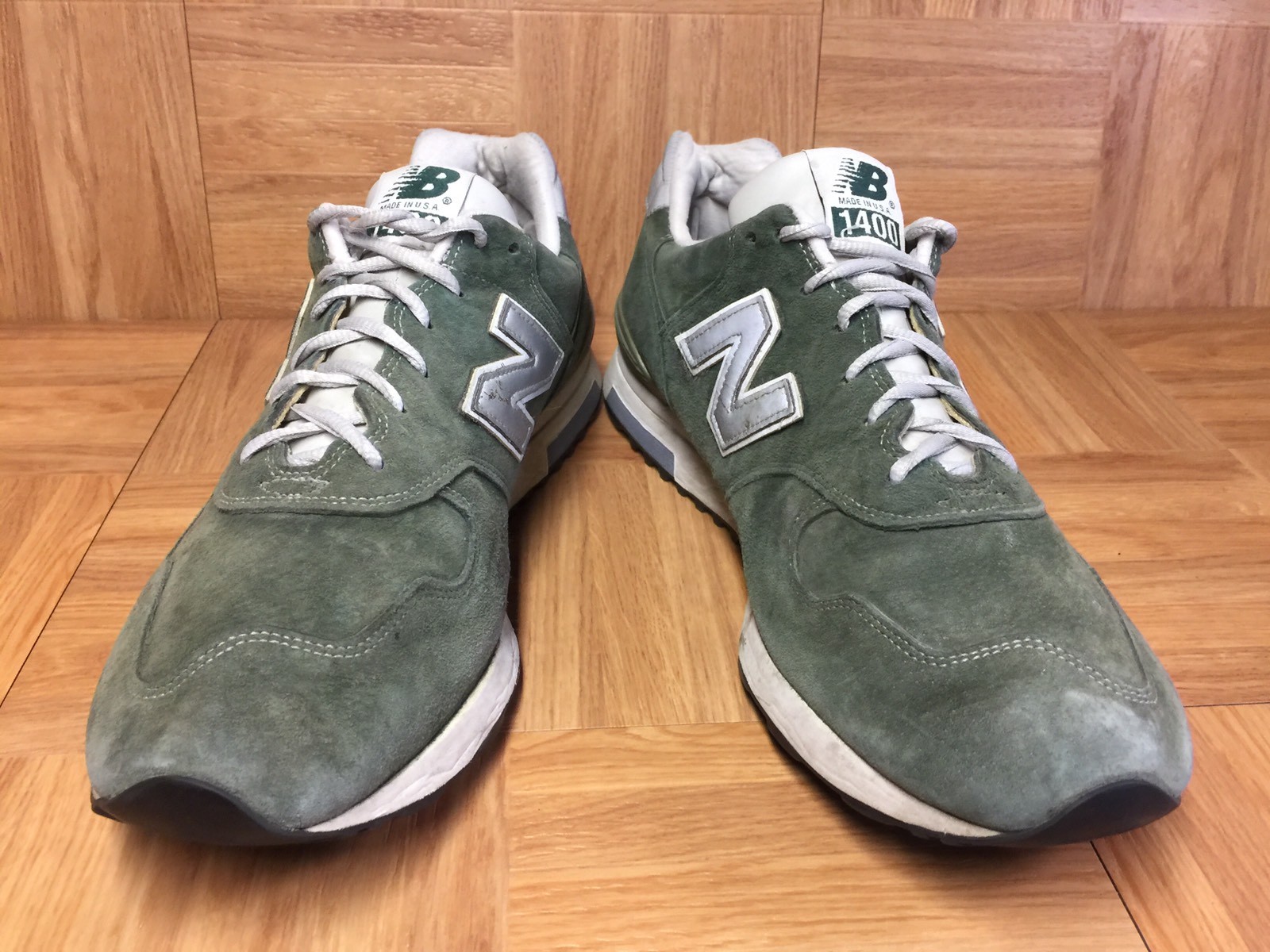 RARE RARE RARE New Balance 1400 Made In USA Sneakers M1400MG Forest Green Sz 12 Mens 73537f RARE RARE RARE New Balance 1400 Made In USA Sneakers M1400MG Forest Green Sz 12 Mens 73537f