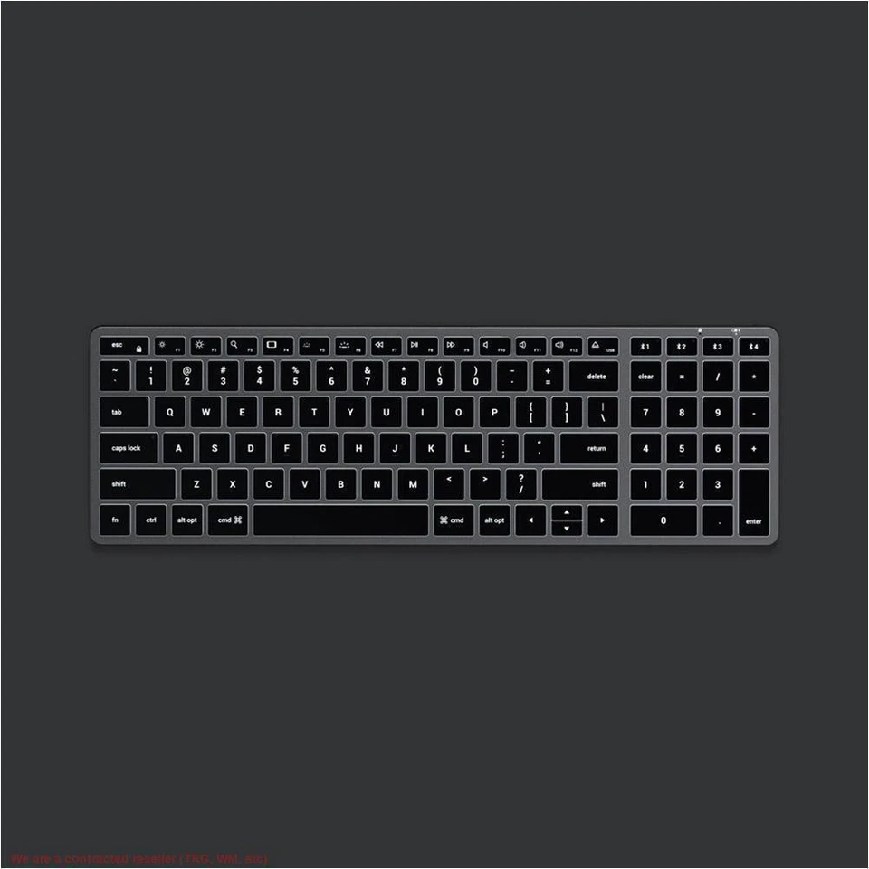 Satechi Slim X2 Bluetooth Keyboard - Space Gray - Image 4 of 4