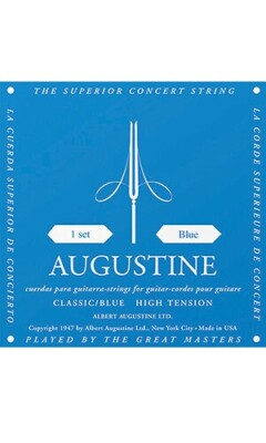 Albert Augustine Blue Label Classical Guitar High Tension 28 - 45 New