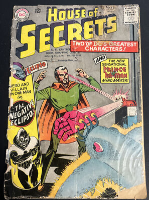 Vintage House of Secrets #74 Silver Age 1965 DC Comic Book