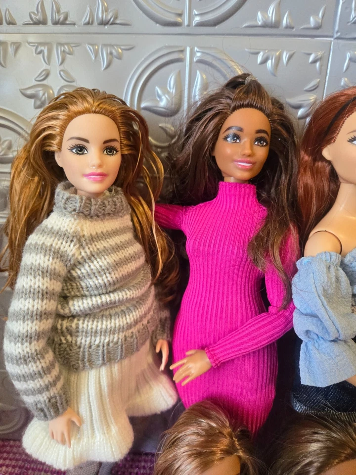 Barbie Curvy Realistic Clothes Made to Move Hybrids~ NO DOLLS #6 Outfit +Bonus  - Image 2 of 4