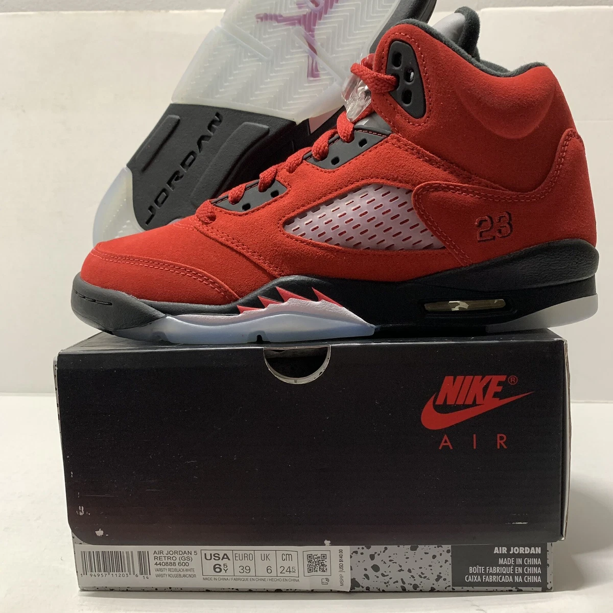 Air Jordan 5 Retro 'Raging Bull' 2021