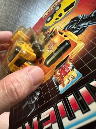 Vintage G1 Hasbro Transformers Minibot Hubcap Chinese Released MOSC Sealed - Picture 10 of 12