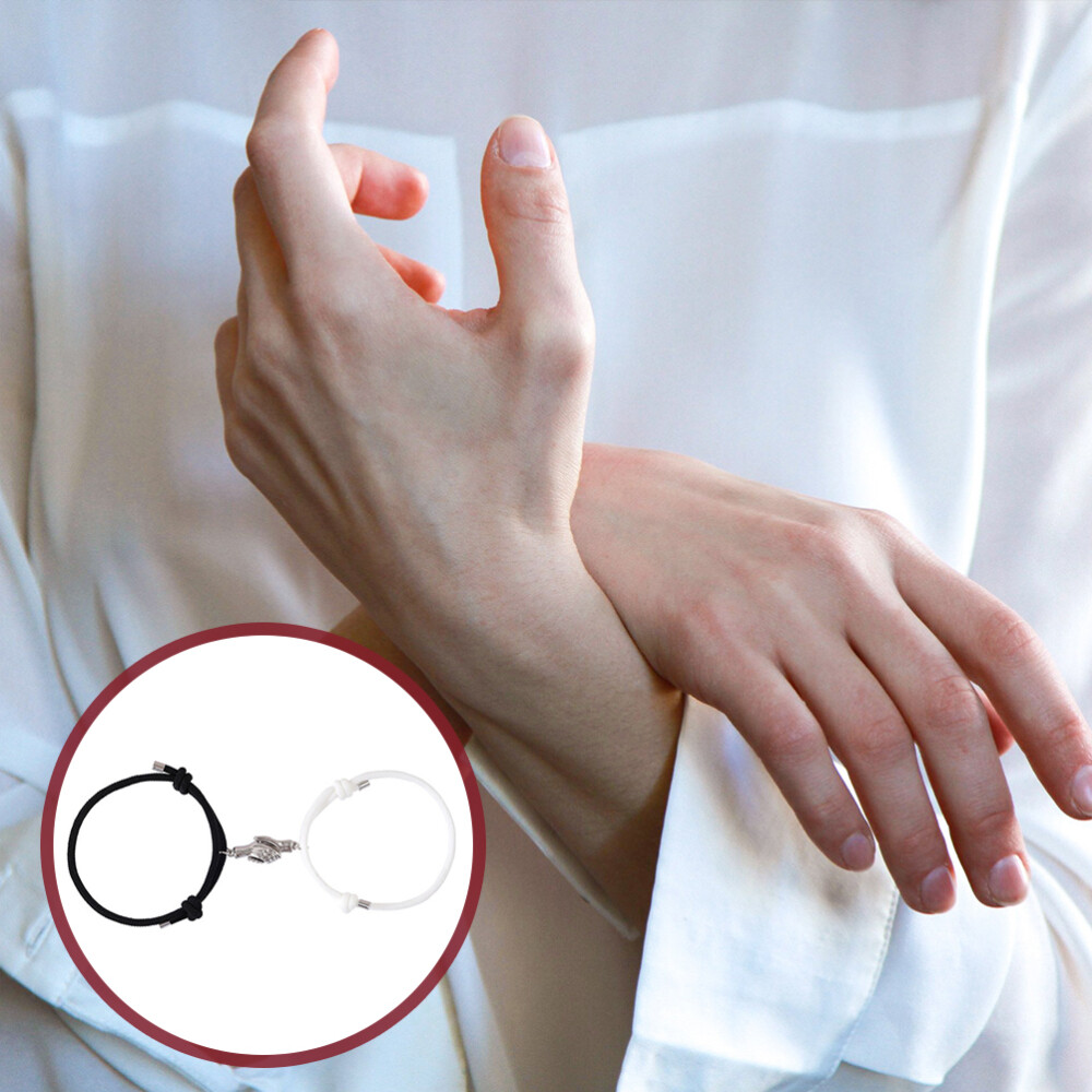 String Handshake Bracelet Lovers Couple Jewelry Men’s Bracelets eBay