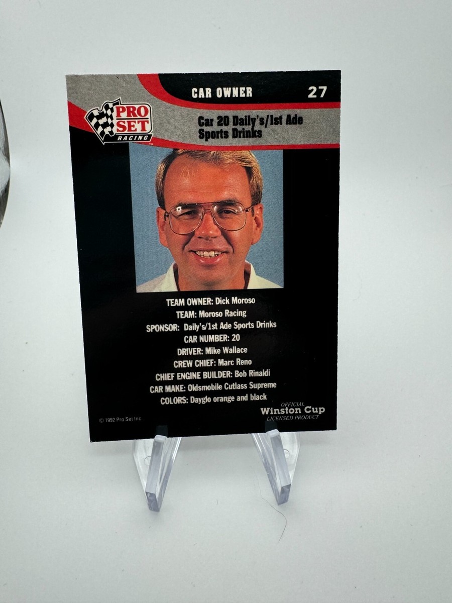 1992 Pro Set Winston Cup - Red Farmer, Tommy Allison #188 (RC) for