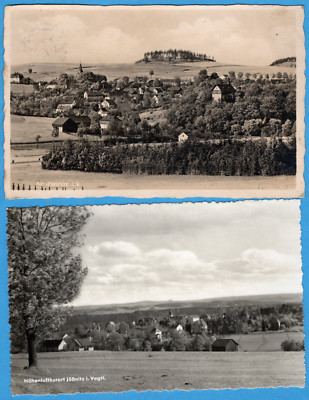 123/15 AK  ALT-JÖSSNITZ gel. 1937 an FÖRSTER FEUSTEL  KALKREUTH + JÖßNITZ 1965