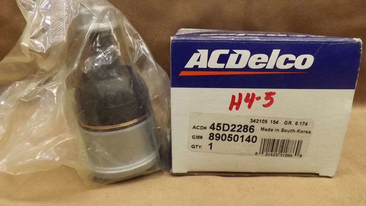 New AC Delco GM OEM 89050140 Front Lower Control Arm Ball Joint 
