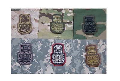 Milspec Monkey Morale Patch MSM - Embrace The Grind - Choose Below - NEW