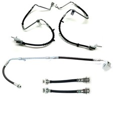 BREMSSCHLAUCH VORNE HINTEN MITTE KOMPLETT SET FÜR JEEP GRAND CHEROKEE WJ 99-2004