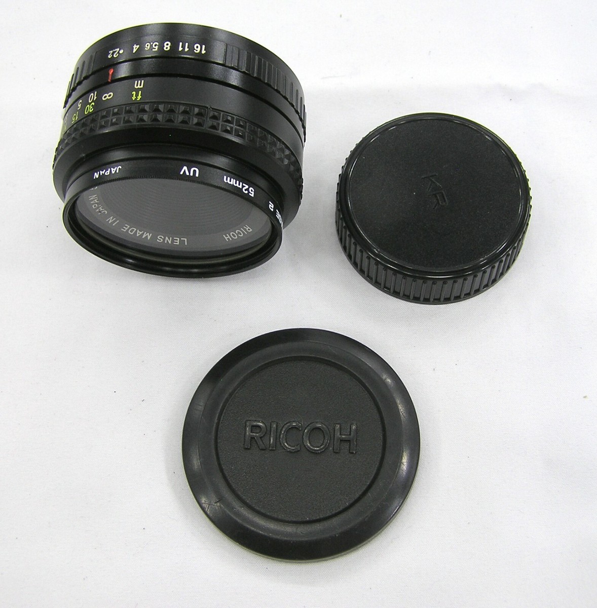 RICOH XR RIKENON 55mm F2.2 LENS - RICOH & PENTAX PK MOUNT | eBay