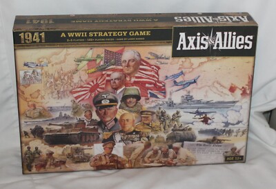 Axis & Allies 1941 Board Game Wizards of The Coast Avalon Hill 2012 Complete
