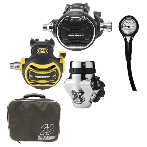 Apeks XTX200 + Octopus XTX40 + Termo Finimeter + Tasche - Schnäppchen