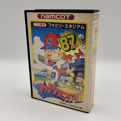 Nintendo Famicom Pro Yakyuu Family Stadium '87 in OVP | Japan Import