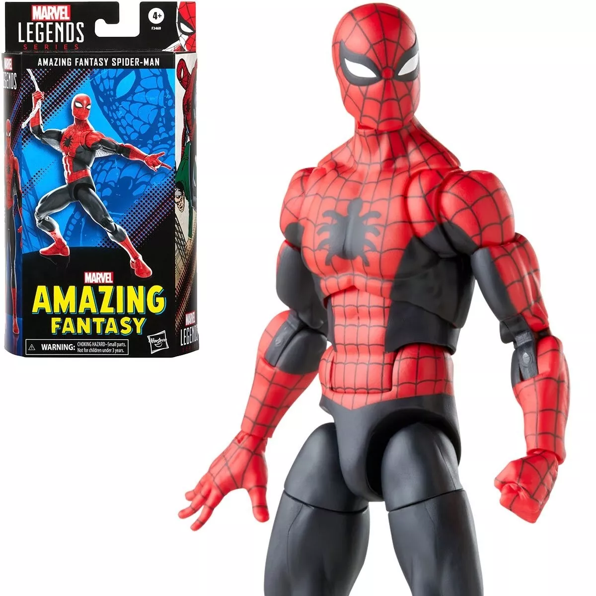 Spider-Man Marvel Legends Spider-Man and His Amazing Friends Multipack  6-Inch Action Figures