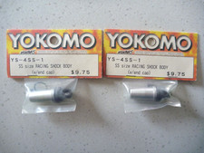 Vintage Rc Yokomo YS-4SS-1 SS Size Racing Shock Body W/Caps O-Ring Screw