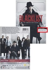 The Blacklist: The Complete First Season DVD, 2014, 5-Disc Set with Dossier