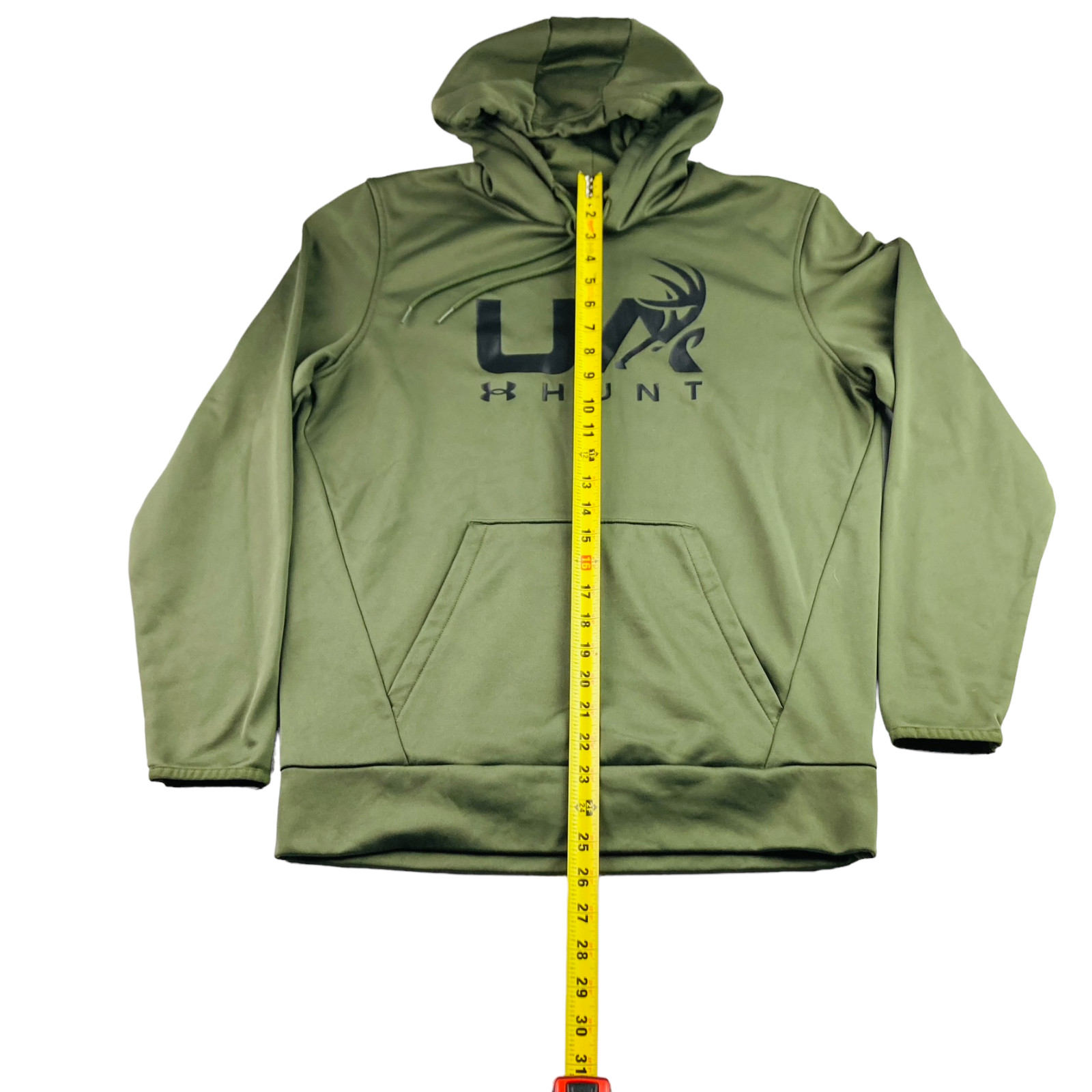 Under Armour Men's Hunt Hoodie Sweatshirt Army Green • Small