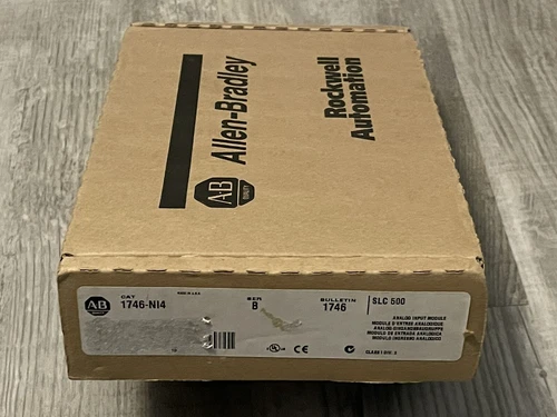 Surplus Open Allen Bradley 1746-NI4 /B SLC 500 4-Pt High Resolution Analog Input