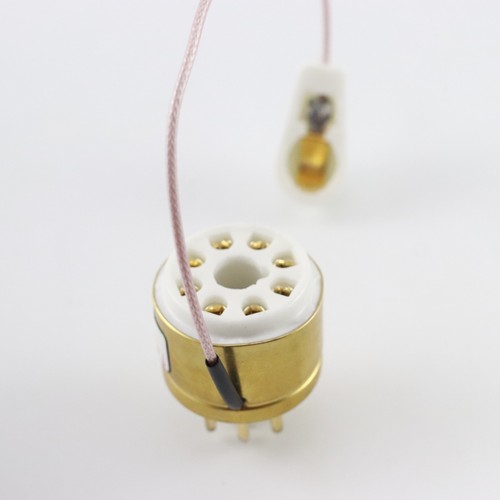 Un tubo de vacío chapado en oro 6BG6 a 6L6 EL34 6P3P convertidor enchufe - Imagen 6 de 12