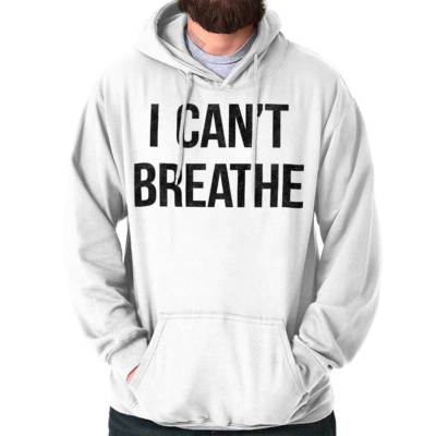 I Cant Breathe Black Lives Activist Protest Hoodie Hooded Sweatshirt Men Women