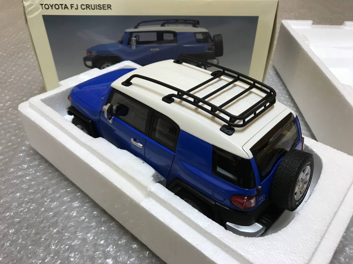 AutoArt 1/18 Toyota FJ Cruiser Blue FJ GSJ15W GSJ15 BF AutoArt 1/18 Toyota FJ Cruiser Blue FJ GSJ15W GSJ15 BF