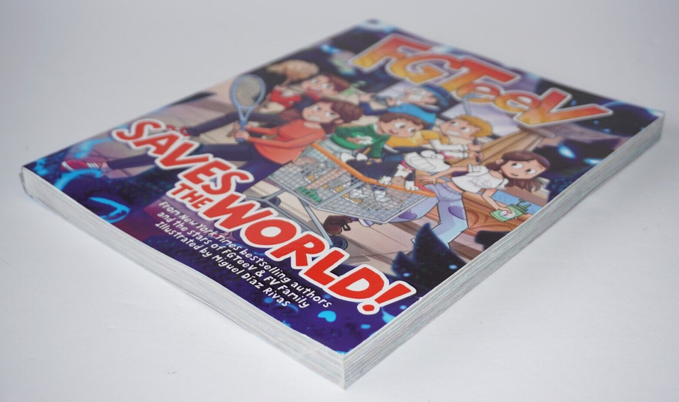 FGTeeV Saves The World! Graphic Novel - Hardcover Book By FGTeeV & Miguel Díaz Rivas