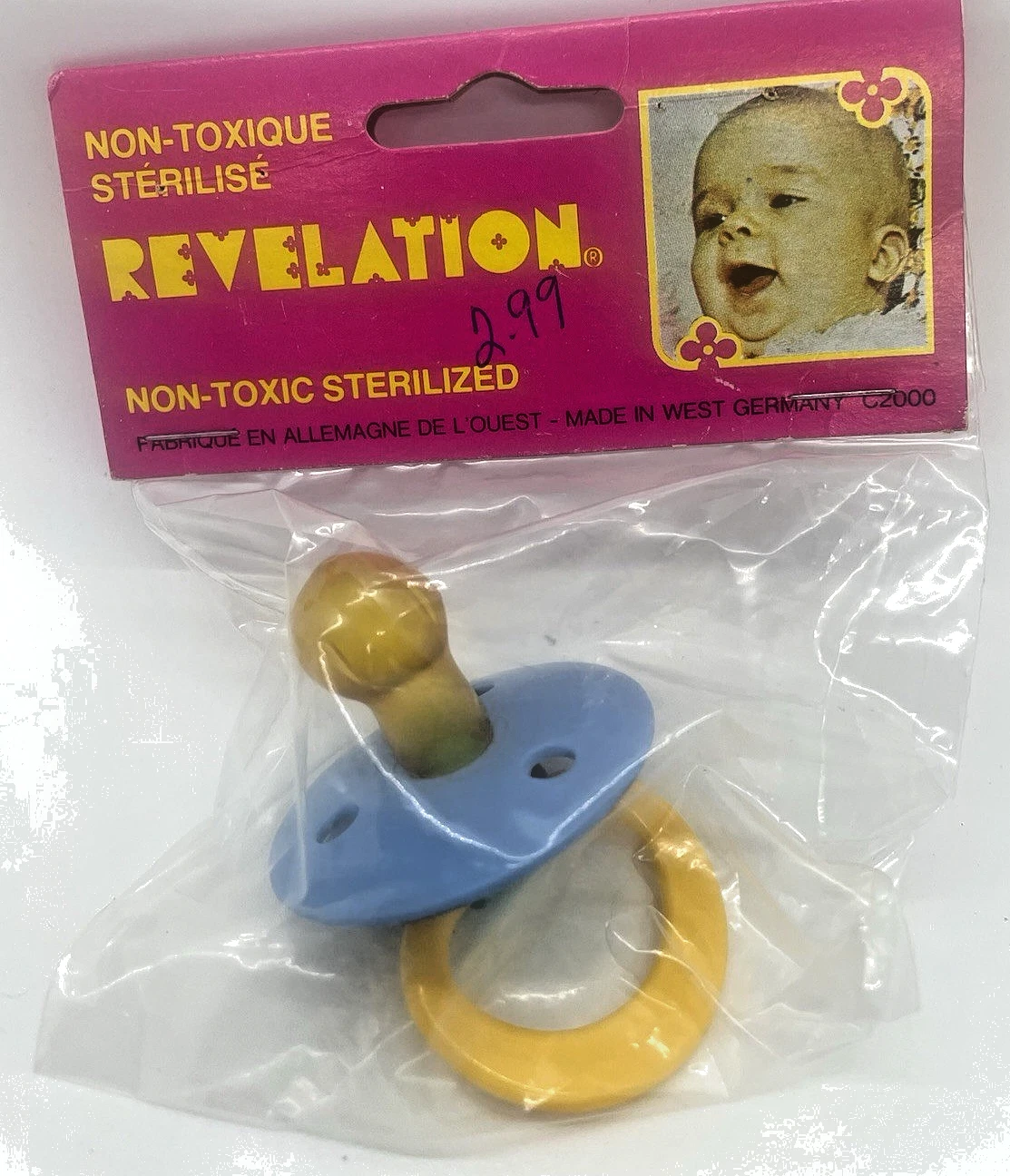 Vintage Pacifier Revelation Baby Infant Binky Made in Germany RARE VTG
Opens in a new window or tab