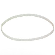 Lathe Drive Belt 90 Teeth Mini Belt, High Strength Rubber White 