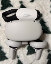 Meta Quest 2 VR Headset White w/ Controllers,...