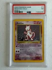 VINTAGE HOLO RARE Mewtwo! PSA 7! NEAR-MINT! 2000 Pokémon Base Set 2 #10/130