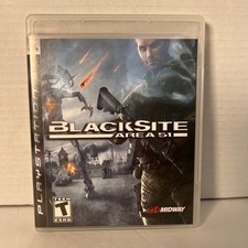 BlackSite Area 51 Sony PlayStation 3 PS3 2007 Midway CIB BLUS-30101 Complete