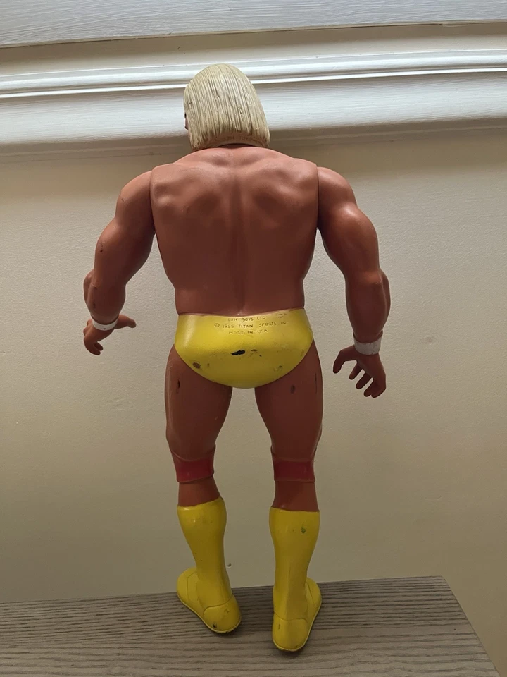 Figura de acción de colección Hulk Hogan LJN 1985 tamaño gigante WWF lucha libre 16 pulgadas WWE  Foto 2 de 3