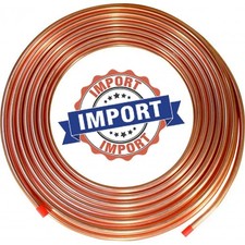 ICS Industries HVAC Refrigeration Copper Tubing Coil - Multiple Sizes 50 & 100FT