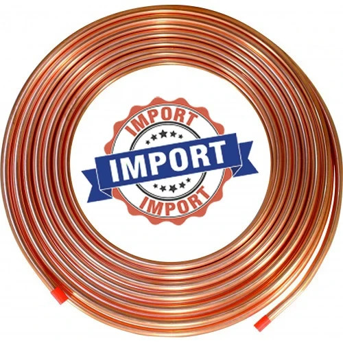 ICS Industries HVAC Refrigeration Copper Tubing Coil - Multiple Sizes 50 & 100FT