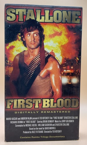 First Blood VHS 1982, 1999 Stallone Rambo **Buy 2 Get 1 Free**