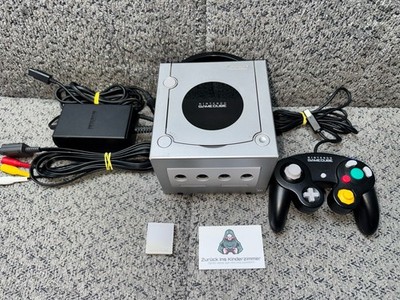 Nintendo GameCube Konsole Silber mit Controller + Kabel